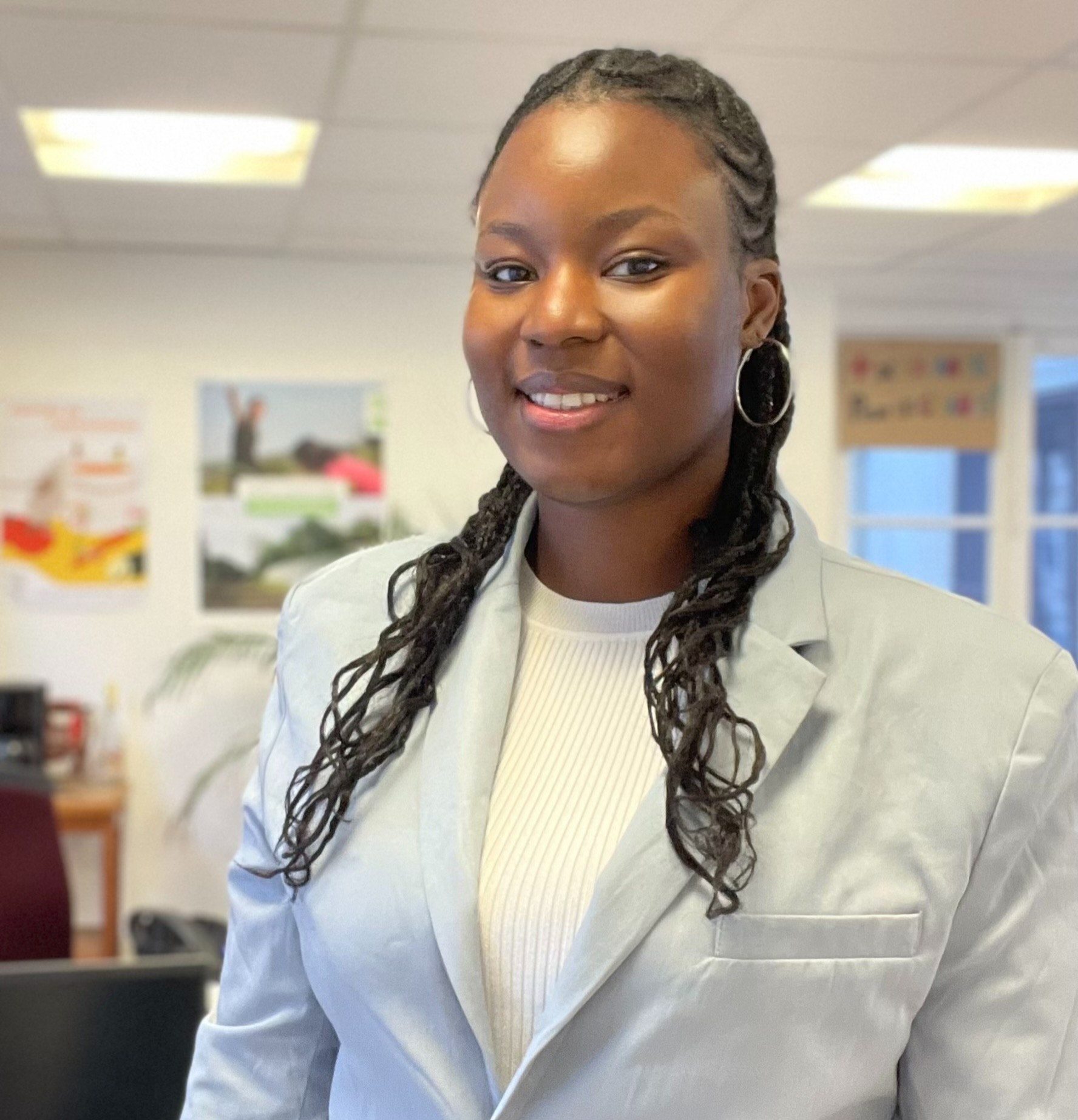Anthia TOURE, nouvelle apprentie comptable - Réseau Cocagne